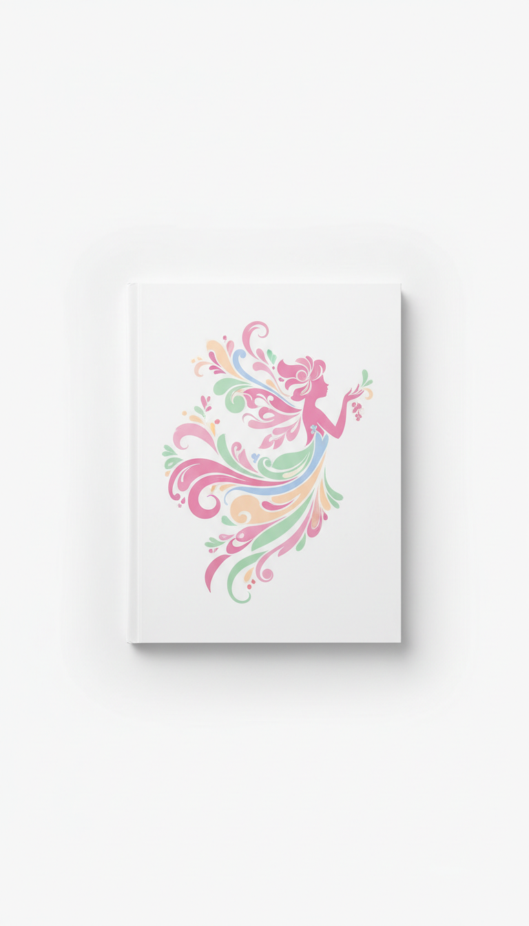 Lavender Mist Character Motif Notebook