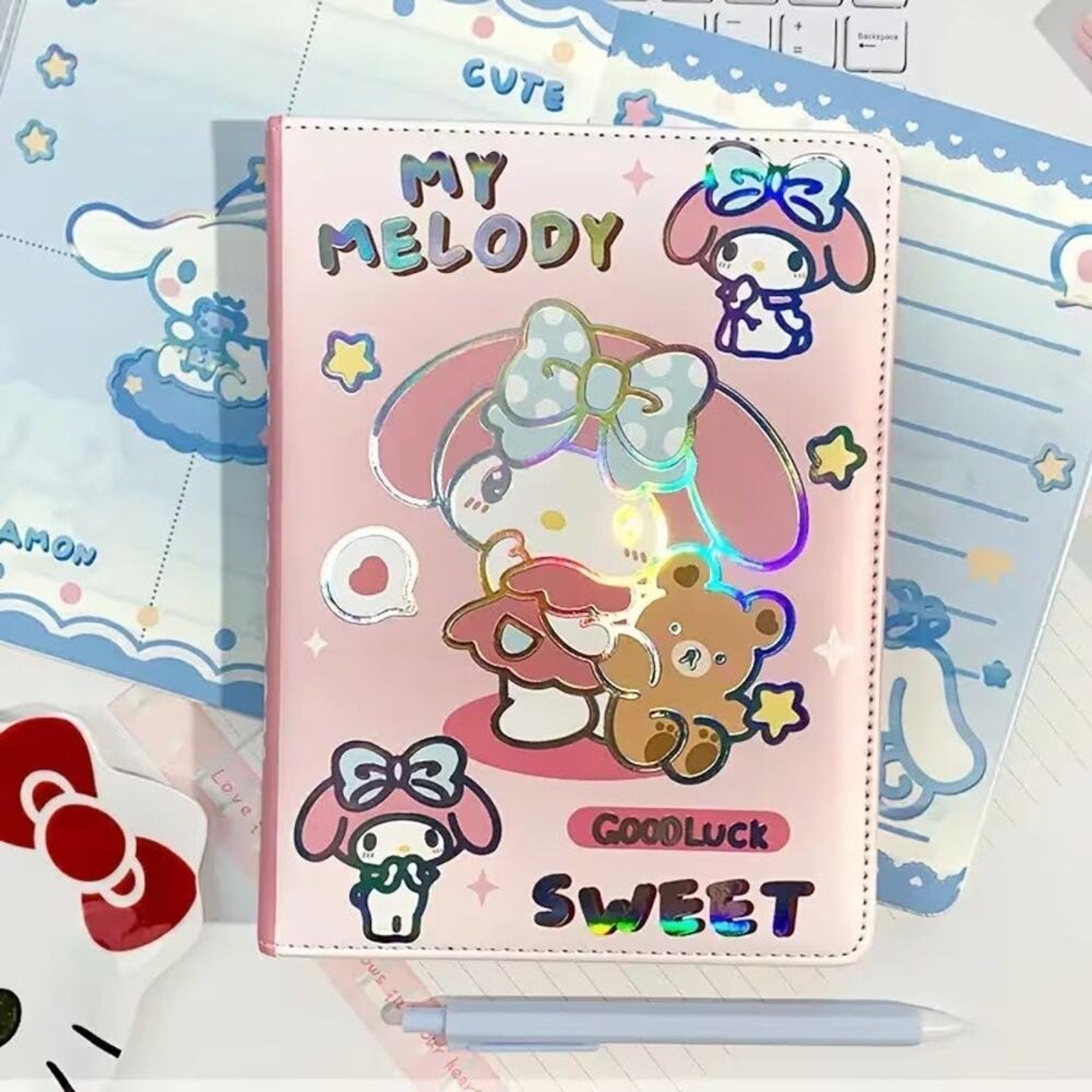 #2732 Hello Kitty & Friends - Iridescent Journal - My Melody