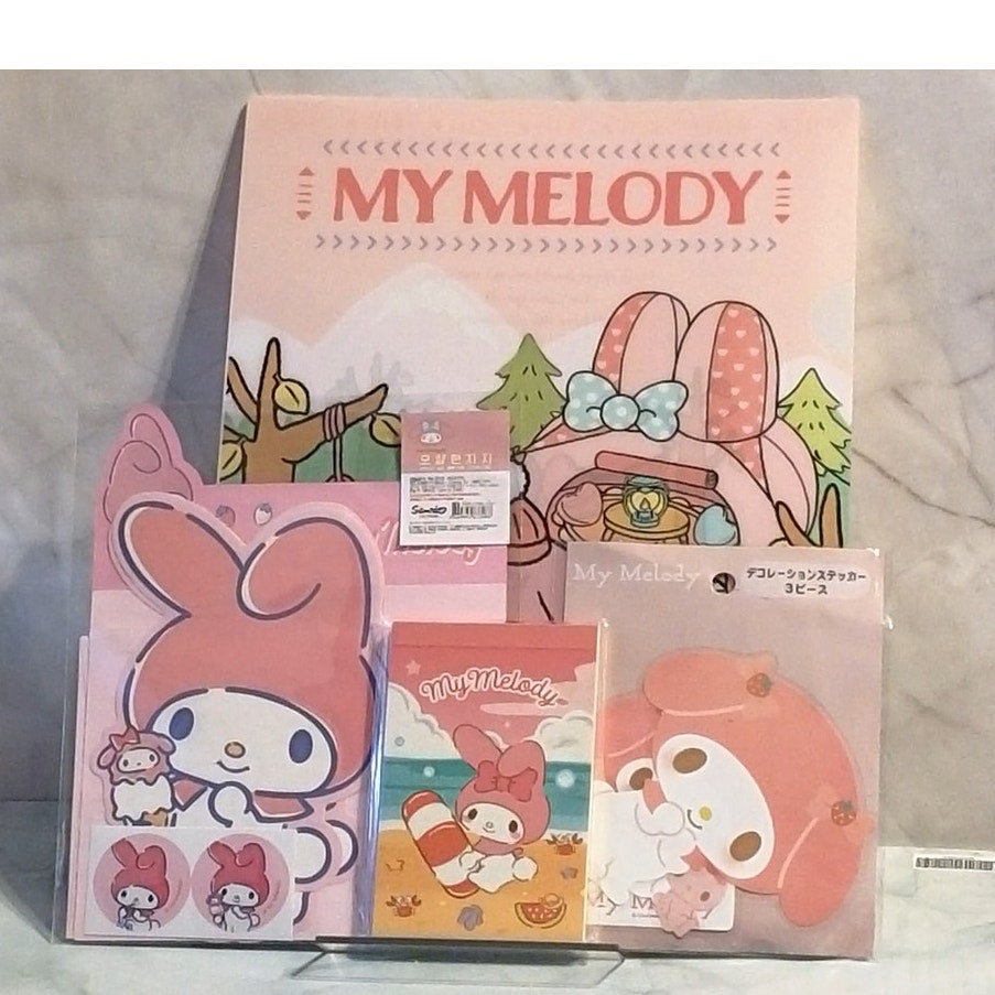 3102 My Melody Stationery Set - 4 Piece